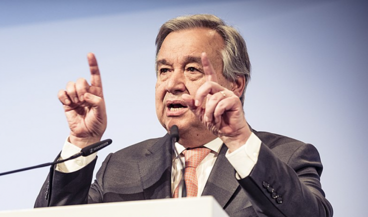 UN Secretary General António Guterres