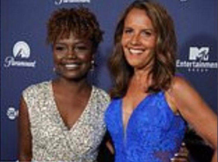 Karine Jean-Pierre with Suzanne Malveaux Karine Jean-Pierre with Suzanne Malveaux