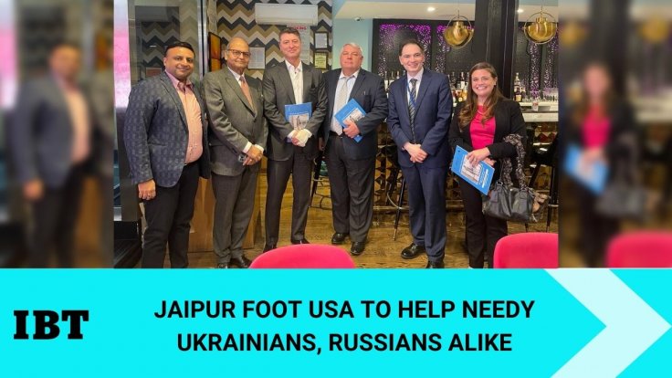 Extending the humanitarian aid to war-torn Ukraine, Jaipur Foot USA is mulling limb fitment camps to help injured soldiers and civilians.
