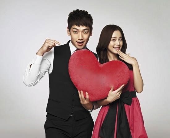 Rain and Kim Tae Hee