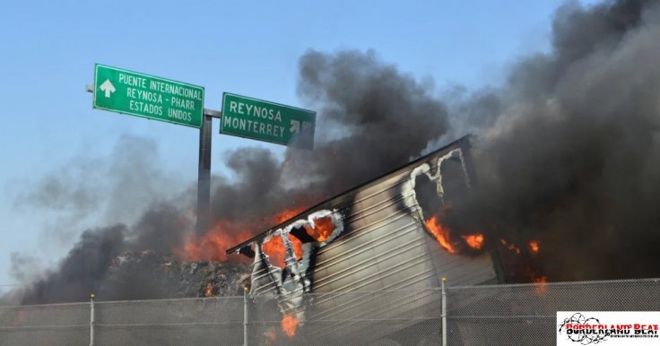 Gulf Cartel henchmen have torched vehicles in Colombia