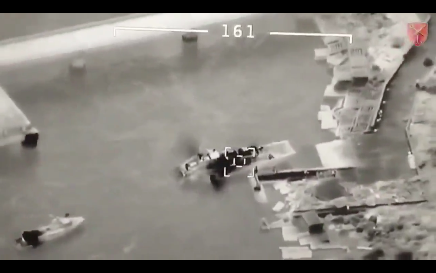 Ukraine's TB2 drone destroys Russia's landing ship