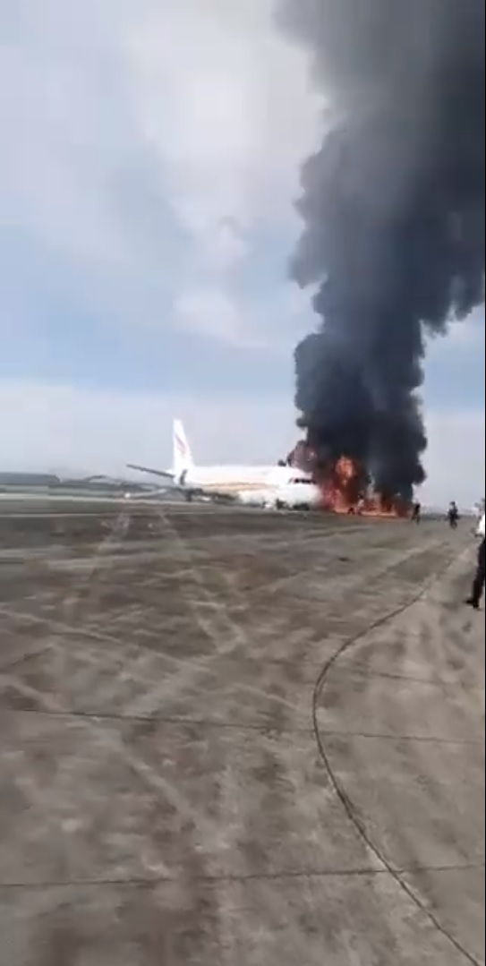 Tibet Airlines Fire