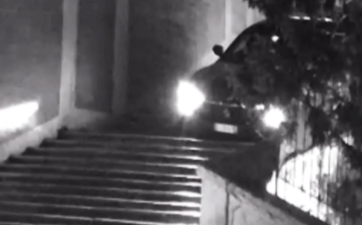 Saudi man drives car down Spanish Steps Saudi man drives car down Spanish Steps
