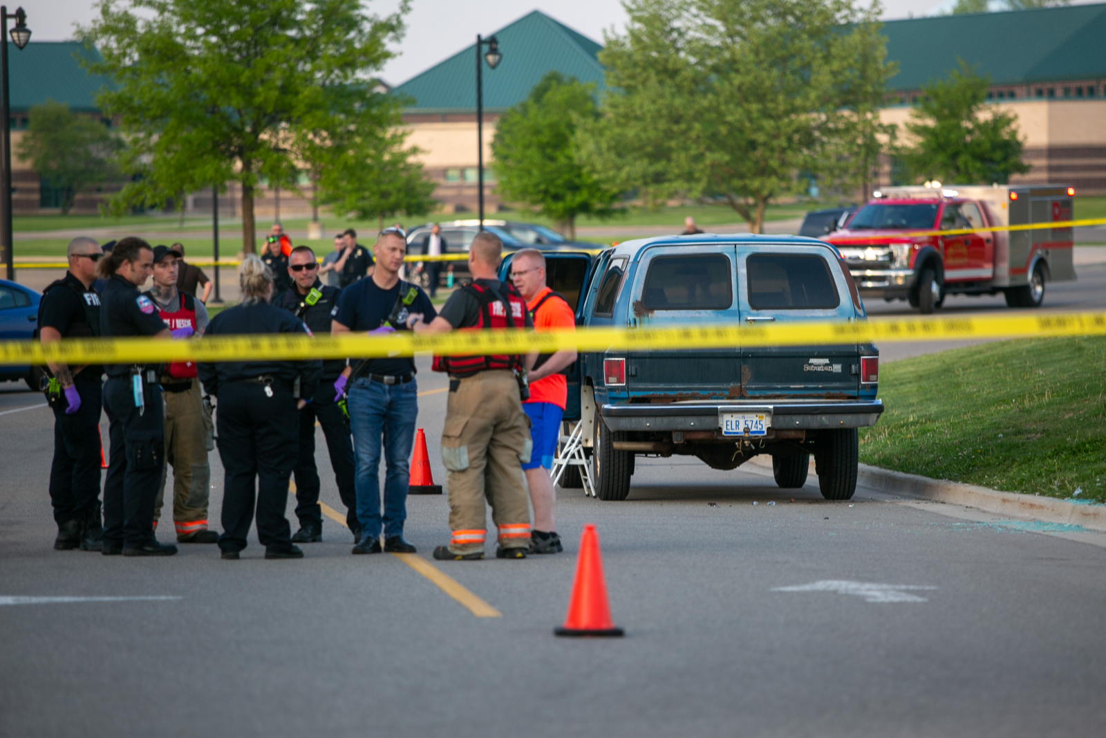 Two Shot at During Michigan High School Graduation; Manhunt on for Two