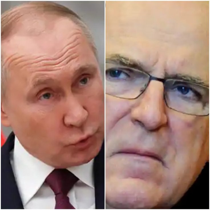 Vladimir Putin and former MI-6 head Sir Richard Dearlove