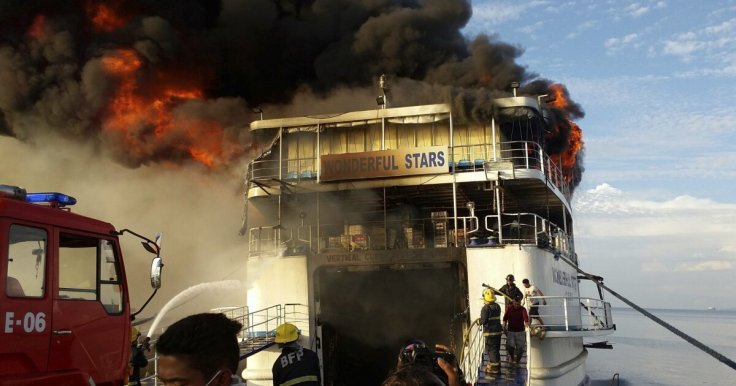 Philippine ferry fire