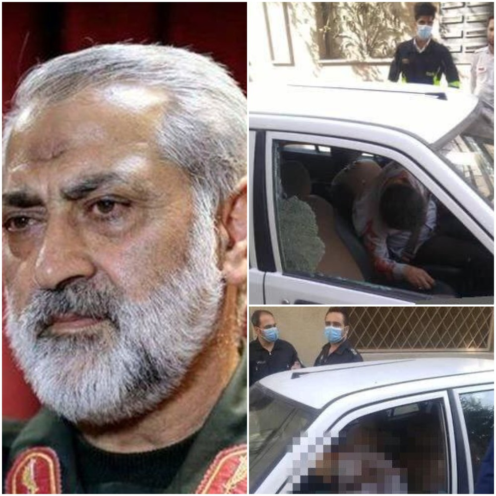 Iran Quad Force Colonel Hassan Sayad Khodayari was killed by two gunmen in Tehran.