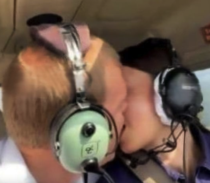 Russian pilot, trainee sex tape,