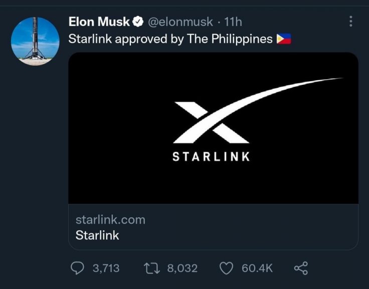 Philippines Starlink