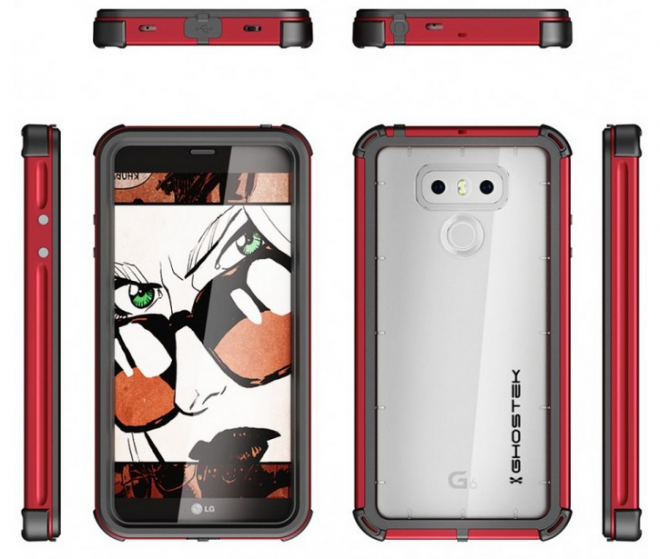 LG G6 case renders