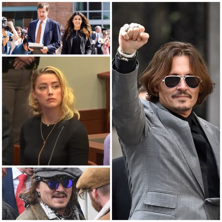  Johny Depp was seen in the UK on the day of the verdict.