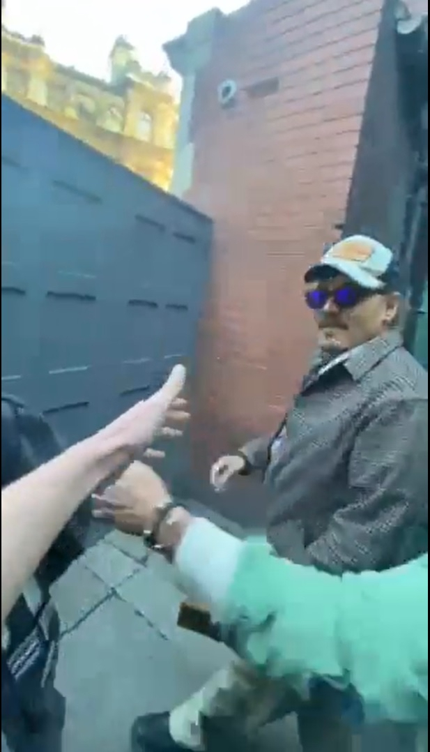 Depp at pub Depp at pub