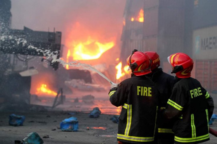 Bangladesh chemical depot fire