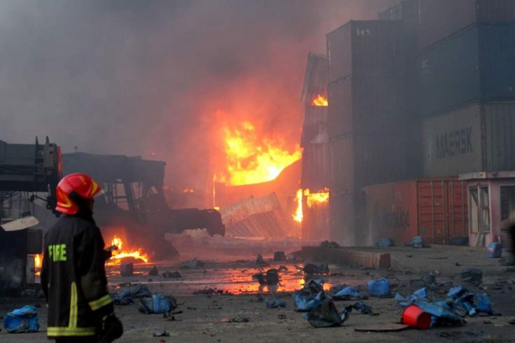 Bangladesh chemical depot fire