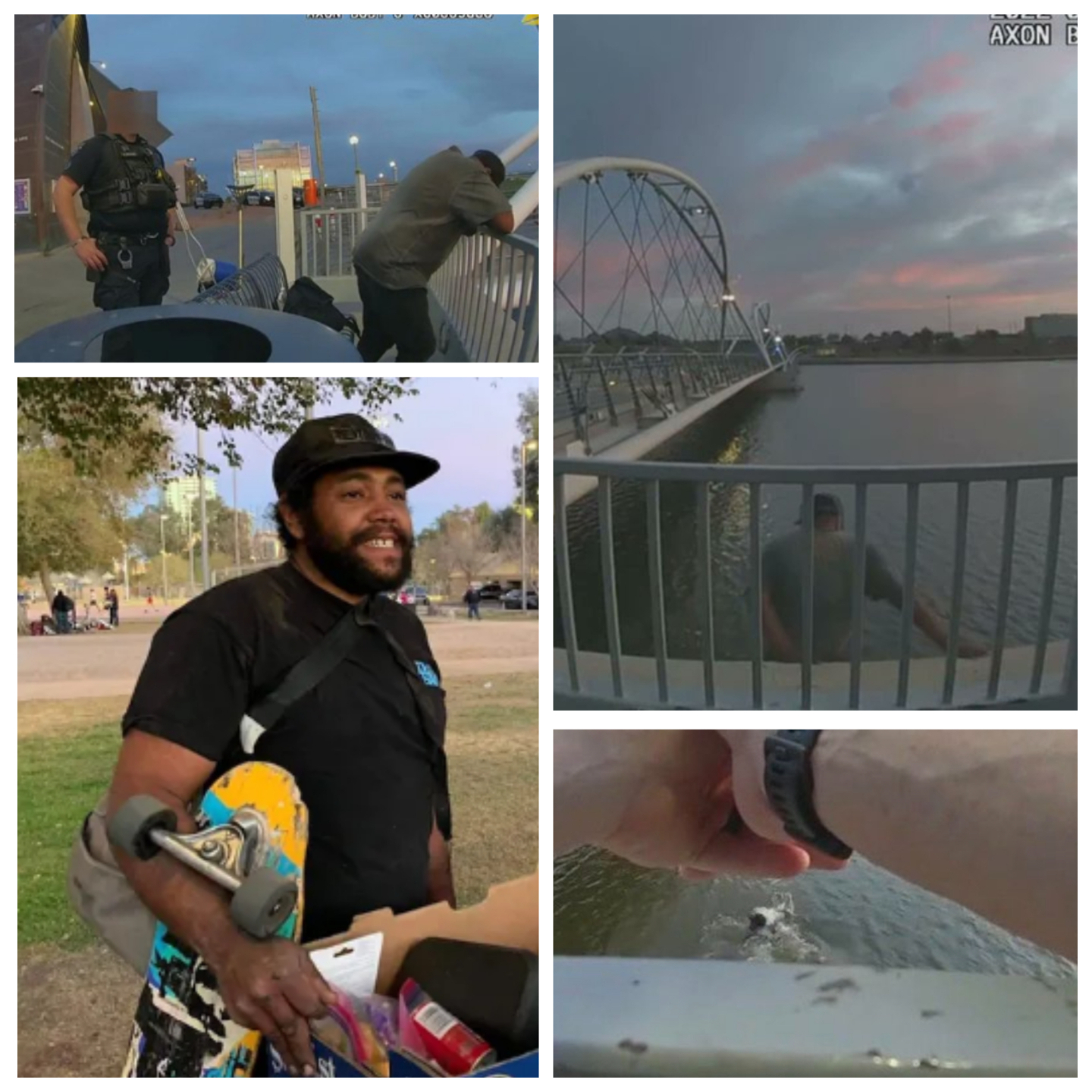 Bodycam Footage Shows Arizona Man Drowning in Tempe Town Lake While