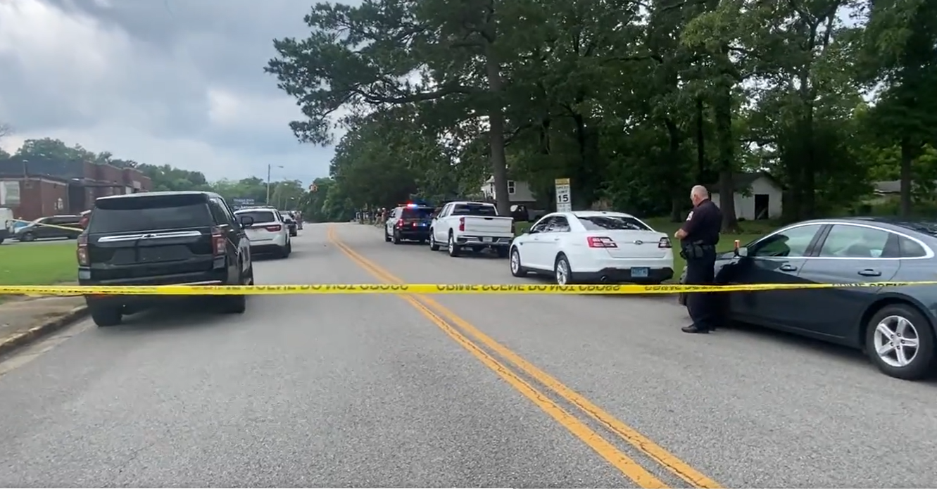 An officer fatally shot a suspicious man at Walnut Park Elementary School.