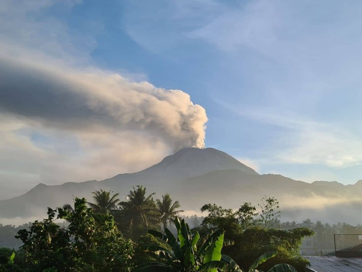Mt. Bulusan eruption 