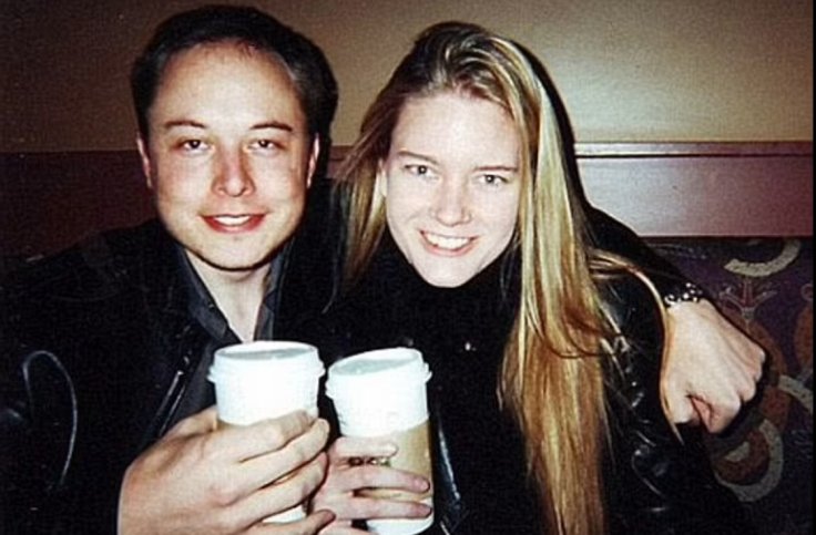 Elon Musk with Justine Wilson 