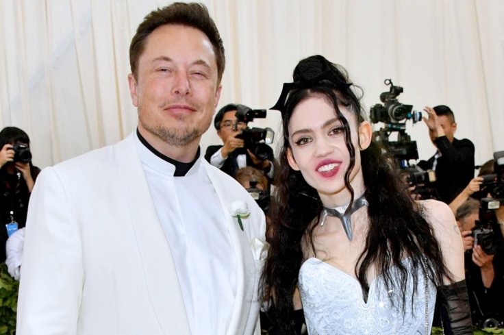 Elon Musk with Grimes