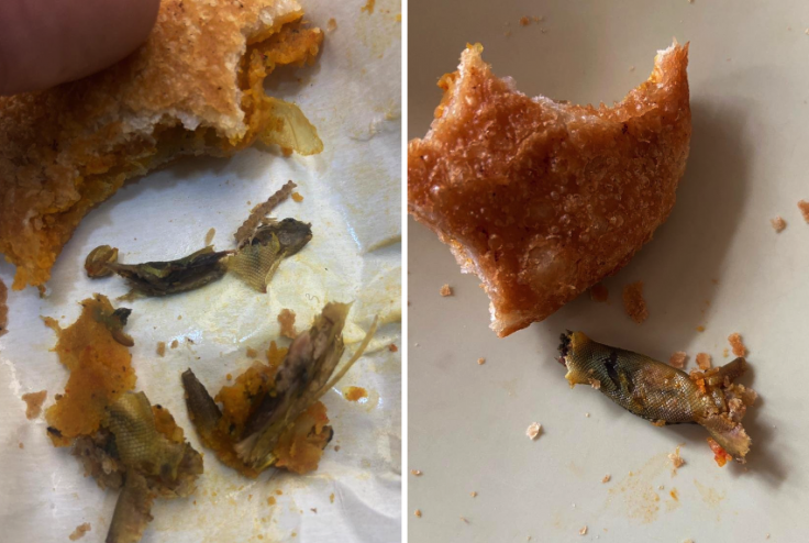 dead lizard found in kachori dead lizard found in kachori