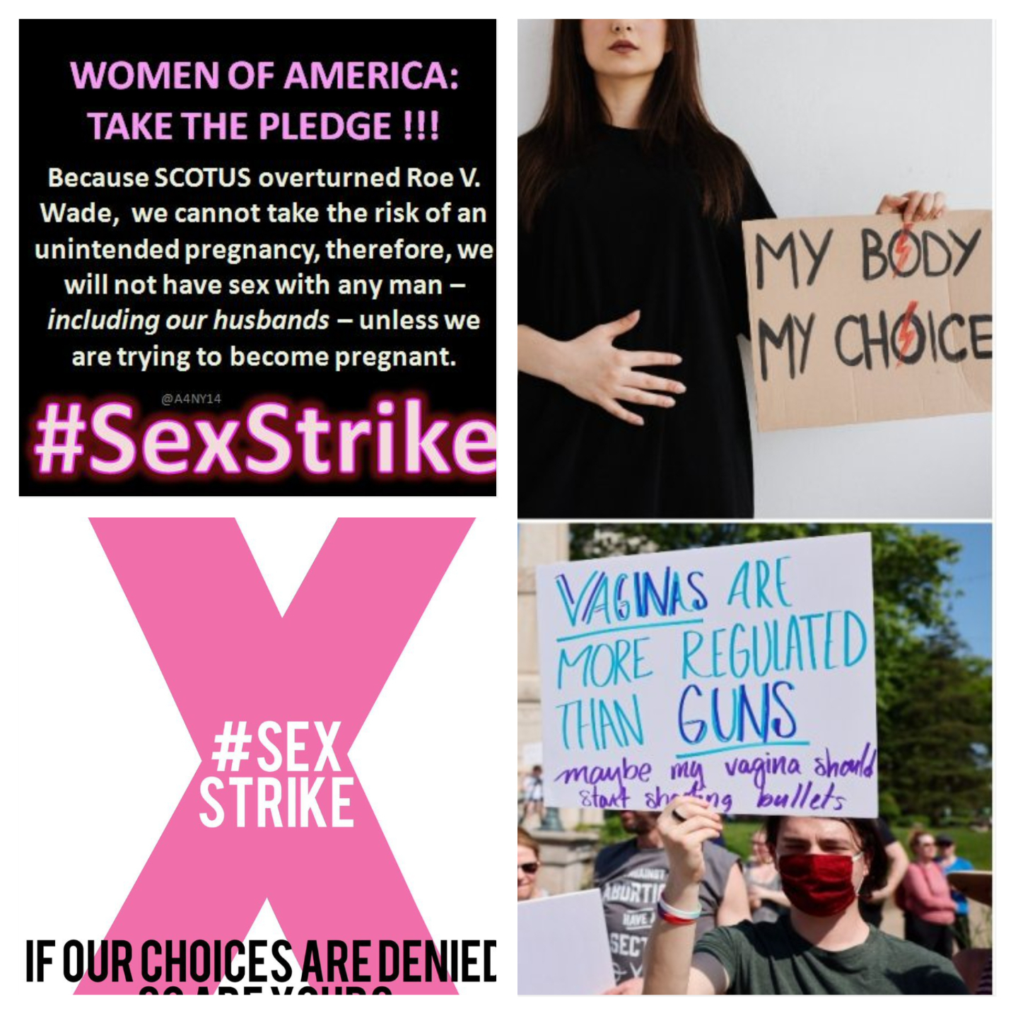 Sex Strike Activists Urge Women To Refuse Sex To Partners In Protest