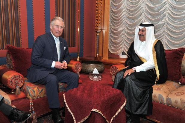 Prince Charles Qatari Politician 