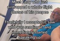 Man AirDrops Man AirDrops