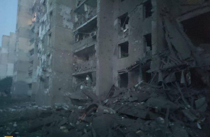 Russian Missiles Hit Apartment in Odesa Russian Missiles Hit Apartment in Odesa