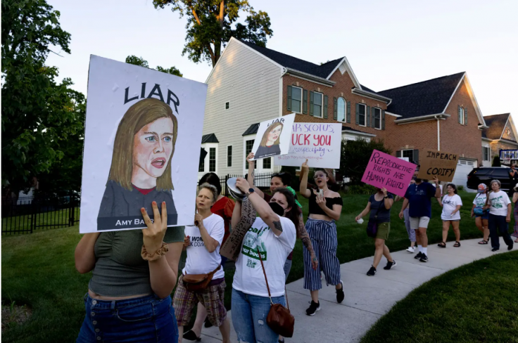 Pro abortion Amy Coney Protests