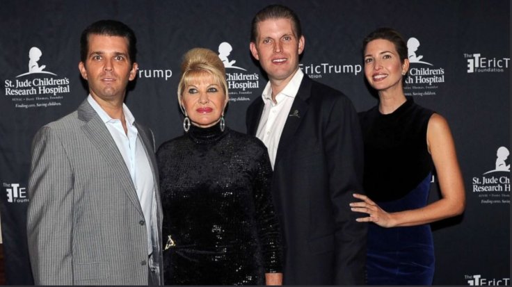 Ivanka Trump with her three children