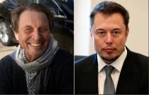 Errol Musk and Elon Musk