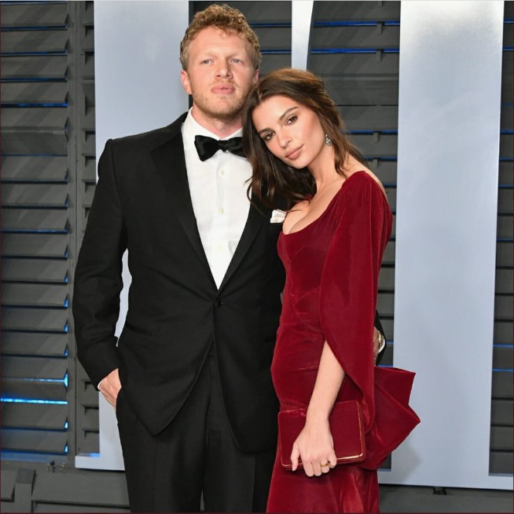 Emily Ratajkowski  with Sebastian Bear-McClard