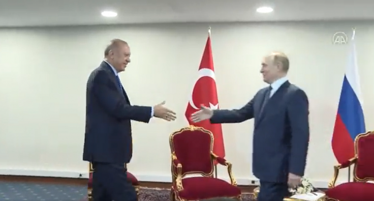 Putin Erdogan meeting 