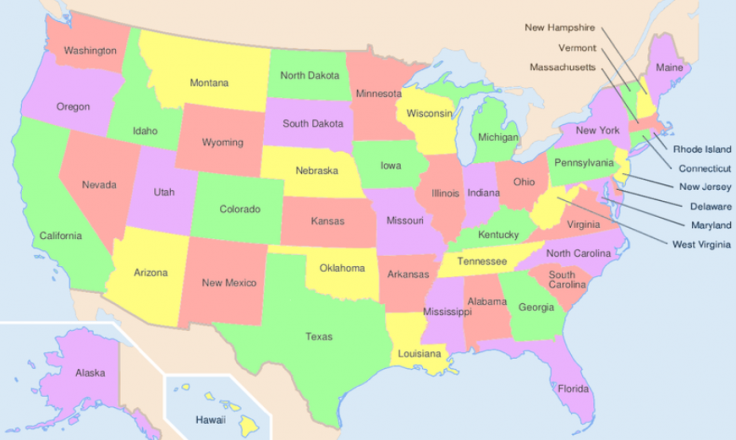 States of the USA