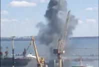 Ukraine's Odesa port hit by Russian missiles