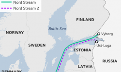 Nord Stream Gas Lines to Europe