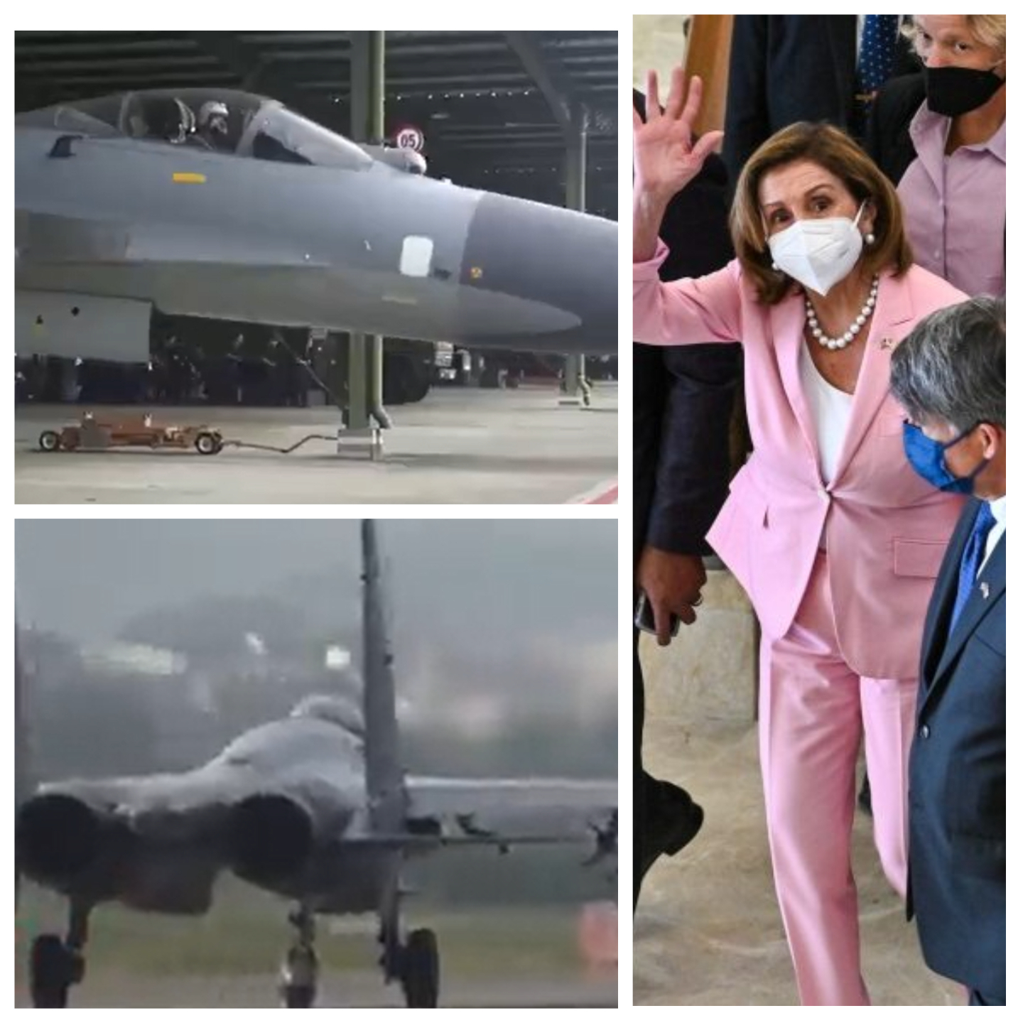 Pelosi In Taiwan China S Jets Cross Taiwan Strait After Beijing Announced Targeted Military