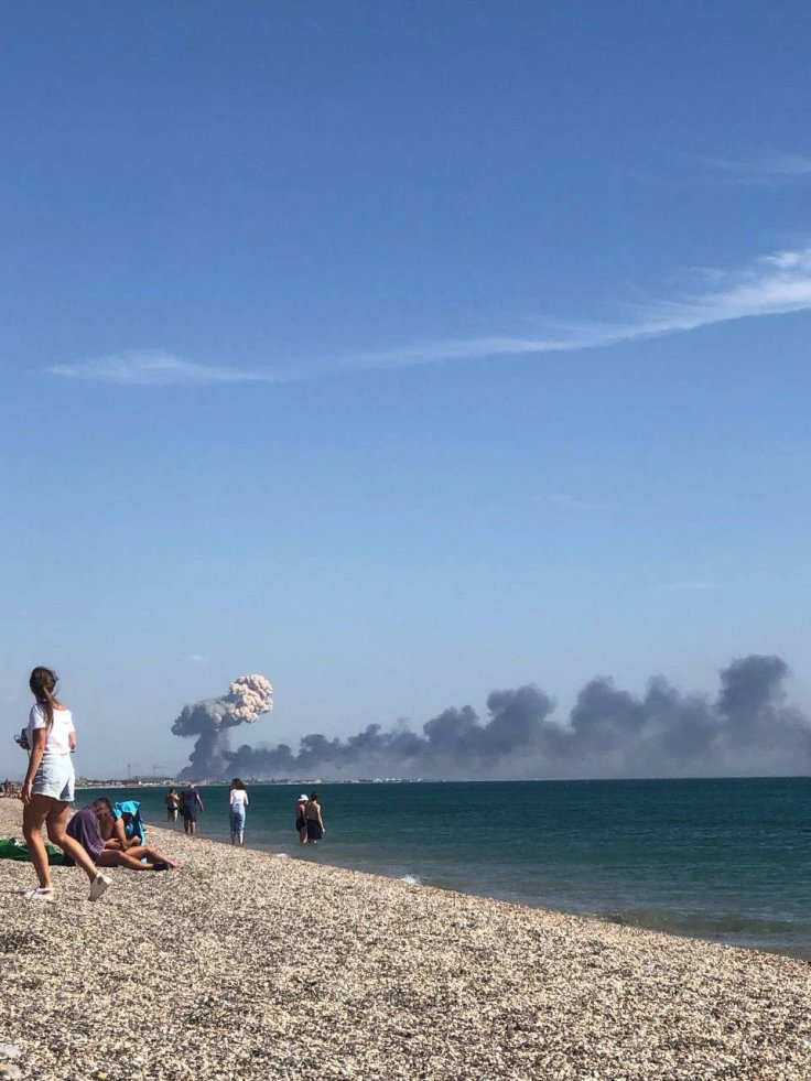 Explosion in Crimea