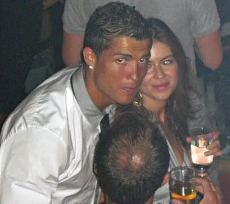 Cristiano Ronaldo with Kathryn Mayorga Cristiano Ronaldo with Kathryn Mayorga