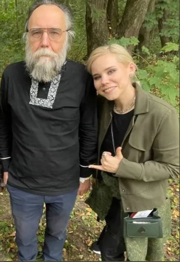 Alexander Dugin with Darya Dugina