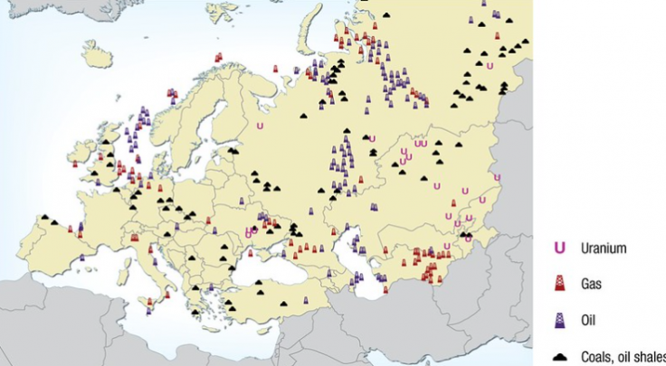 Oil, Gas and Mineral Reserves in Europe