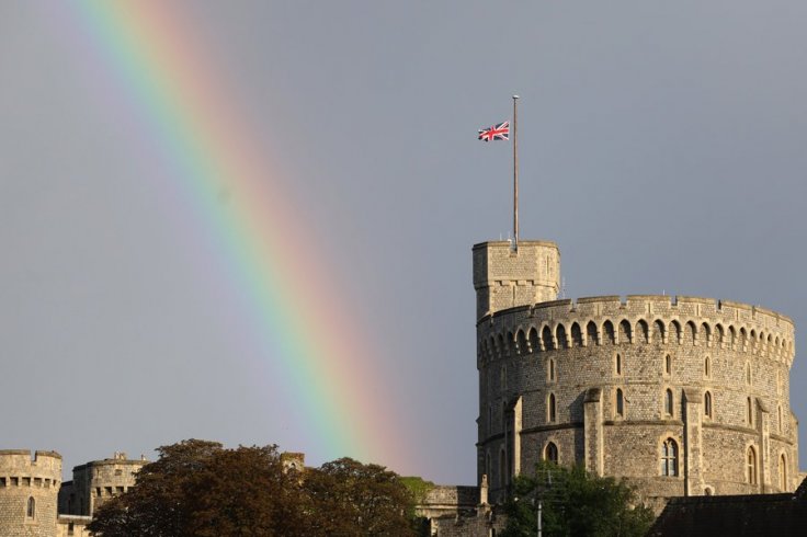 Rainbow at Windsor Castle 