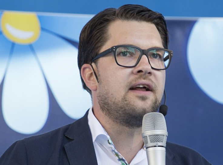 Jimmie Åkesson, leader of Sweden Democrats 