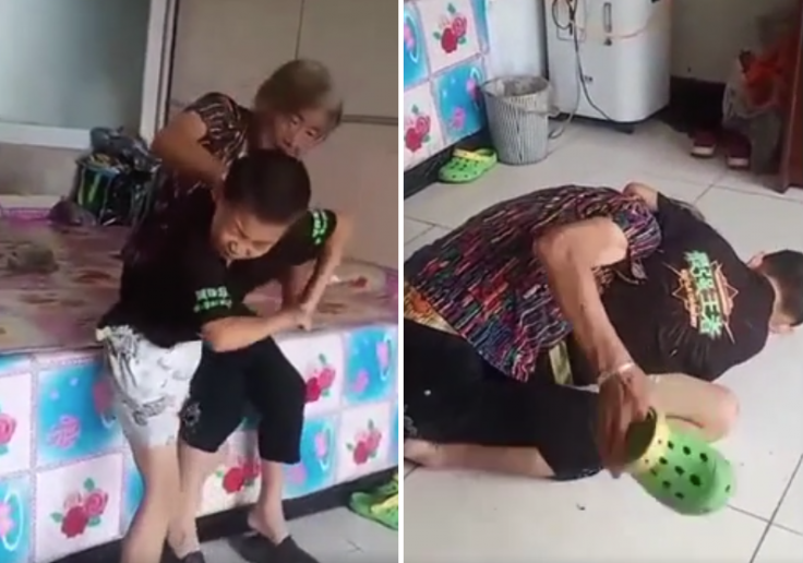 Chinese boy strangles grandmother to death