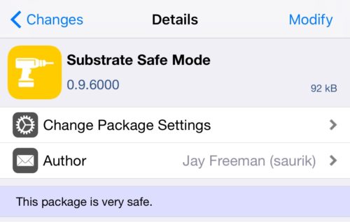 Yalu iOS 10 jailbreak: Cydia Substrate Safe Mode v0.9.6000 released