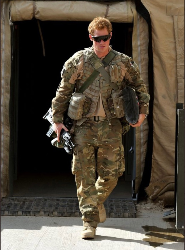 Prince Harry had served in Afghanistan 