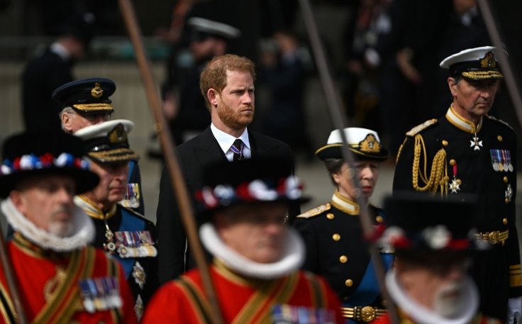 Prince Harry salute