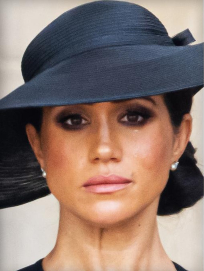 Meghan Markle crying