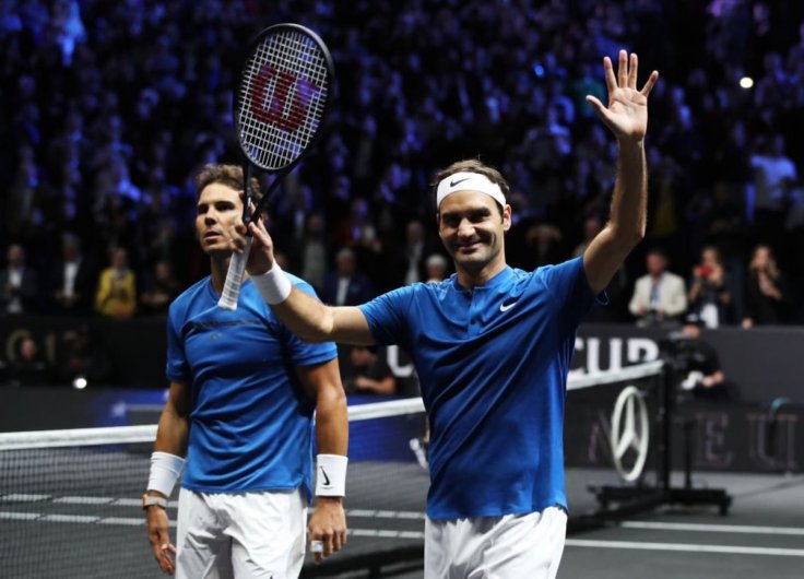 Roger Federer and Rafael Nadal